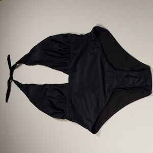 Lizaful Black One Piece Swimwear 8